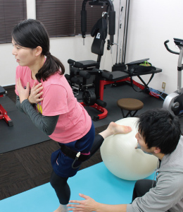トレーニング風景